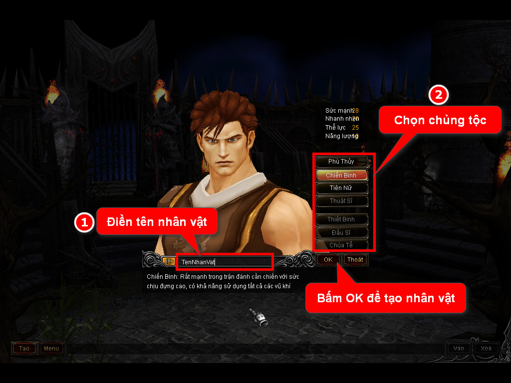 Chức năng chính của Game MU Thiên Binh Chức năng chính của Game MU Thiên Binh